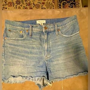 Madewell High-Rise Denim Shorts